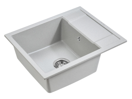 Кухонная мойка Paulmark FLUGEN 50-600 PM216050-GR 60х50 цвет серый